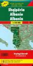 FREYTAG & BERNDT, Albania  Carta Stradale e turistica  1:150.000