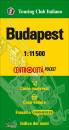 TOURING CLUB TCI, Budapest Pianta citt� 1:11.500