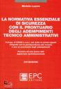 LEPORE MICHELE, La normativa essenziale di sicurezza