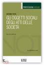 immagine di Gli oggetti sociali degli atti delle societ�