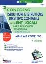 SIMONE, Istruttore e istruttore direttivo contabile Enti l