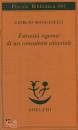 Manganelli Giorgio, Estrosita