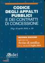 DEI, Codice degli Appalti Pubblici