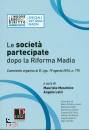 immagine di Le societ� partecipate dopo la riforma Madia
