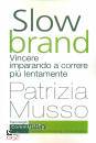MUSSO PATRIZIA, Slow Brand