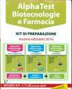 ALPHA TEST, Biotecnologia e farmacia. kit di preparazione 2016