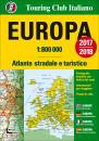 TOURING CLUB TCI, Europa Atlante stradale e turistico 1:800.000