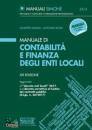 ROSSI ANTONIO, Manuale di contabilit� e finanza degli enti locali
