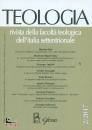 GLOSSA EDITRICE, Teologia rivista della facolt� teologica Italia S.