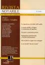 CENGHINI LUDOVICO, Rivista notarile  N� 3/2017