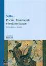 AFFO, Poesie, frammenti e testimonianze