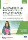 BOCCIA PIETRO, 2425 Dirigenti Scolastici La prova scritta Quesiti