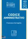 CARINGELLA FRANCESCO, Codice amministrativo