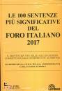 immagine di 100 sentenze pi� significative del Foro Italiano