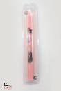 immagine di Candela rosa per Battesimo in astuccio