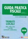 DEBENEDETTO GIUSEPPE, Tributi locali 2018 - Guida pratica fiscale