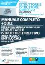 NEL DIRITTO, Istruttore e istruttore direttivo Area tecnica c D