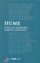 HUME DAVID, Civilt� e barbarie Scritti giovanili