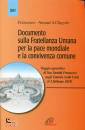 FRANCESCO  AL-TAYYEB, Documento sulla fratellanza umana per la pace ...