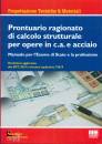 MARINI - MIRARCHI, Prontuario ragionato di calcolo strutturale per...