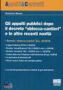 MASSARI ALESSANDRO, Appalti pubblici dopo il decreto sblocca-cantieri
