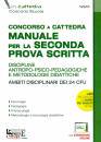 SIMONE, Concorso a Cattedra Manuale per la 2�Prova scritta