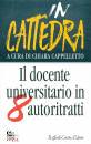 CAPPELLETTO CHIARA, In cattedra.