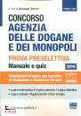 COTRUVO GIUSEPPE, Agenzia delle Dogane e dei Monopoli Preselettiva