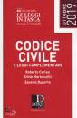 CARLEO - RUPERTO -.�, Codice civile e leggi complementari 2019