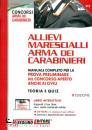 NISSOLINO EDITORE, Allievi Marescialli Arma dei Carabinieri - Manuale