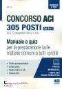 MAGGIOLI, Concorso ACI - 305 posti Cat B e C