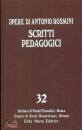ROSMINI ANTONIO, Scritti pedagogici
