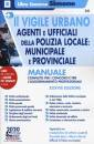 immagine di Il Vigile Urbano 2020 - Manuale completo