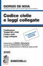 immagine di Codice civile e leggi collegate + triburario 2020