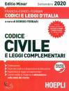 FERRARI - FRAMCHI -, Codice civile e leggi complementari 2020 settembre