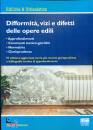 BALASSO ROMOLO, Difformit�, vizi e difetti delle opere edili