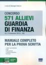 COTRUVO GIUSEPPE/ED, 571 Allievi Guardia di Finanza