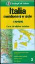 TOURING CLUB TCI, Ve Italia meridionale e isole 1:400.000
