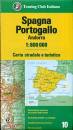 immagine di Ve Spagna Portogallo Andorra  1:800.000