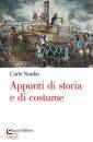 NORDIO CARLO, Appunti di storia e di costume