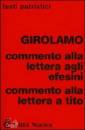 GIROLAMO (SAN), Commento alla lettera agli efesini -  Tito