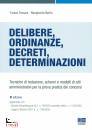 TESSARO - BERTIN, Delibere, ordinanze, decreti, determinazioni