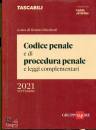 immagine di Codice penale e di procedura penale Settembre 2021