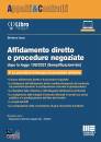 USAI STEFANO, Affidamento diretto e procedure negoziate ...