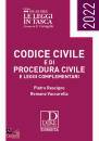 RESCIGNO VACCARELLA, Codice civile e codice di procedura civile 2022