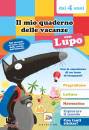 immagine di Mio quaderno di prescrittura con lupo