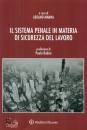 immagine di Sistema penale in materia di sicurezza del lavoro