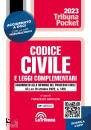 immagine di Codice civile e leggi complementari PKT 2023