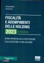BETTIOL - VIAL, Fiscalit� e adempimenti delle holding 2023