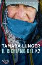 LUNGER TAMARA, Il richiamo del k2